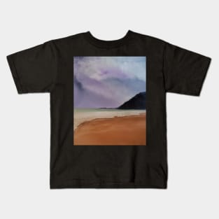 Once upon a dream oil painting by Tabitha Kremesec Kids T-Shirt